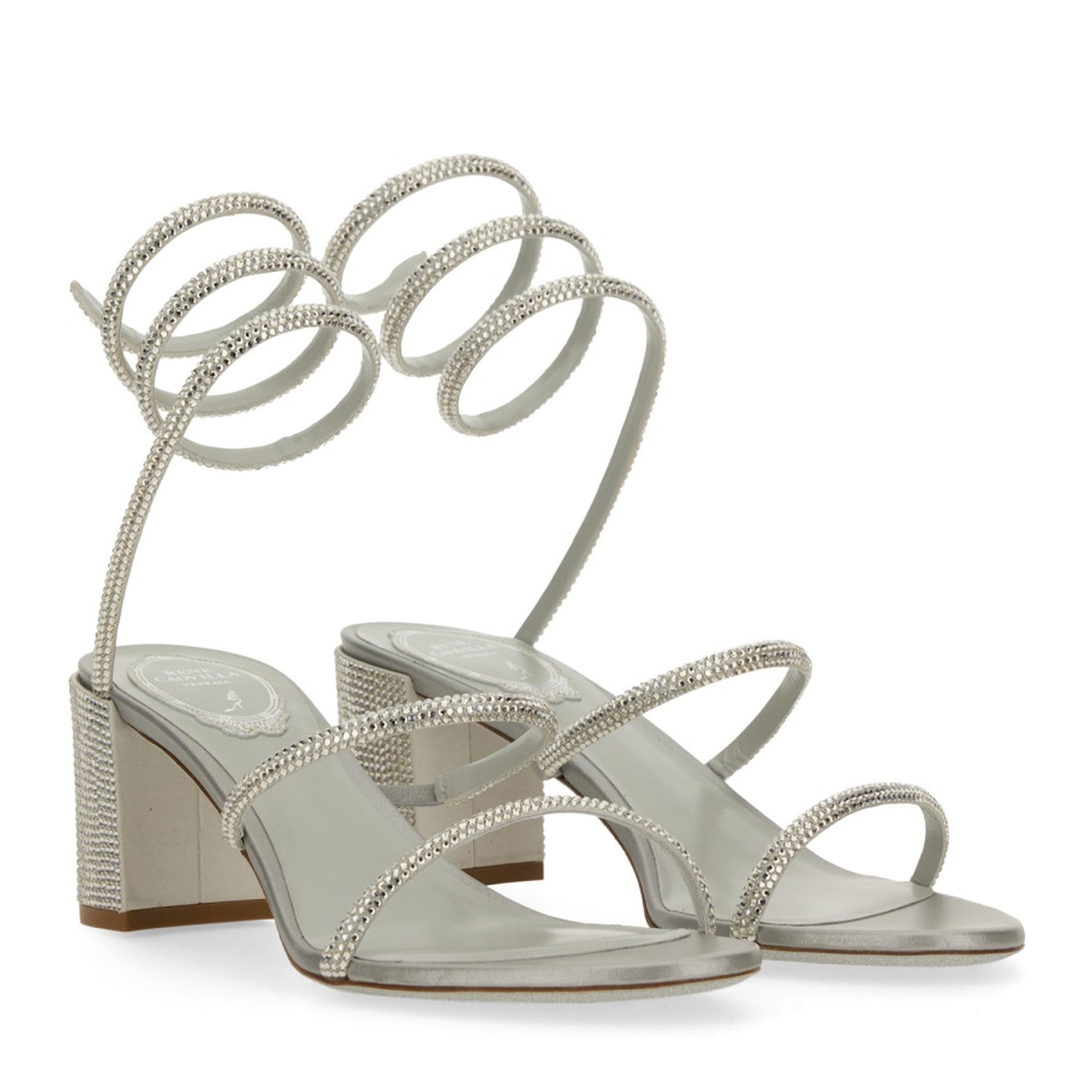 MAYFEYR - Rene Caovilla - Cleo Sandal With Crystals - C12037060R001V232