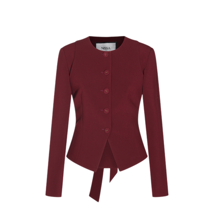 MAYFEYR - NISSA - Jackets - S1366BORDEAUX