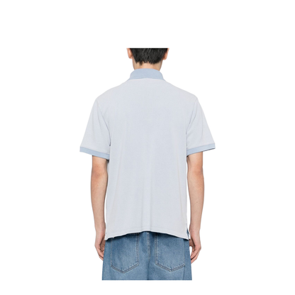 Polo in Cotton Blue