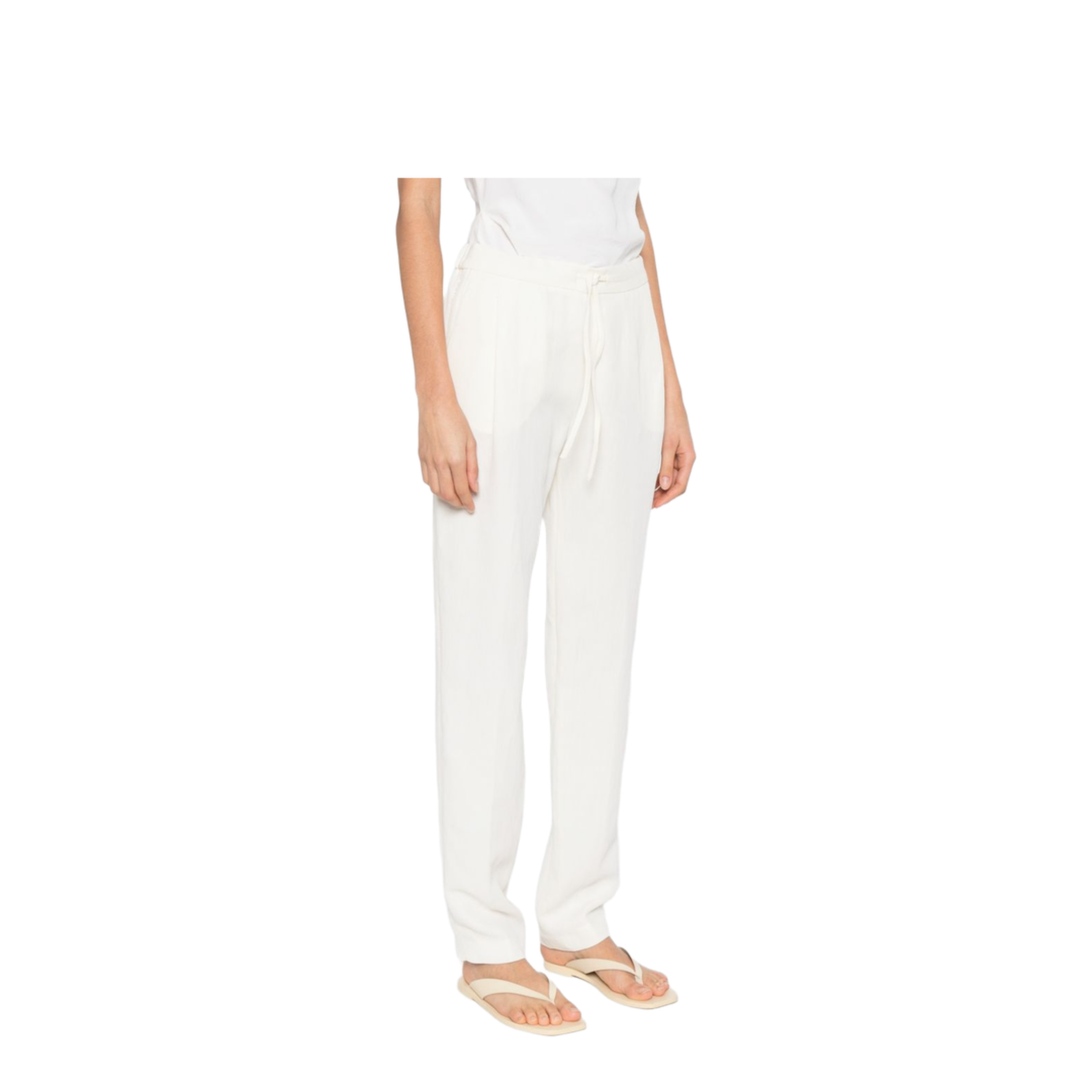 MAYFEYR - Fabiana Filippi - Trousers White - PAD276F366M1500145