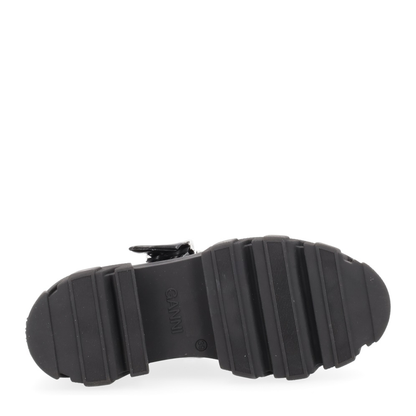 Ballerina with Logo Buckle