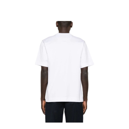 MAYFEYR - Fendi - Cotton T-Shirt With Metal Ff Appliqué - FY0936ARYYF0QA0