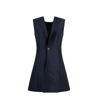MAYFEYR - Balenciaga - Wool Mini Dress With Button - A00293TUT228065