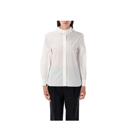 Crumpled Poplin Blouse