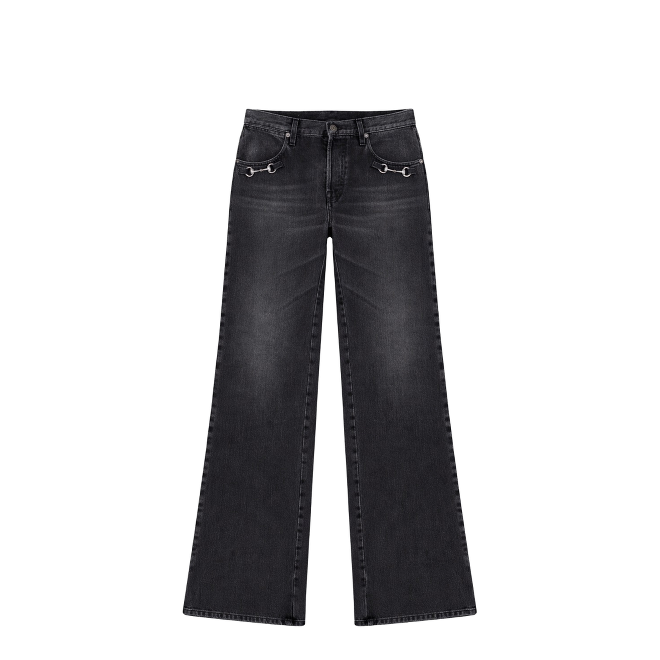 Gucci Denim Jeans with Horsebit Detail – MAYFEYR
