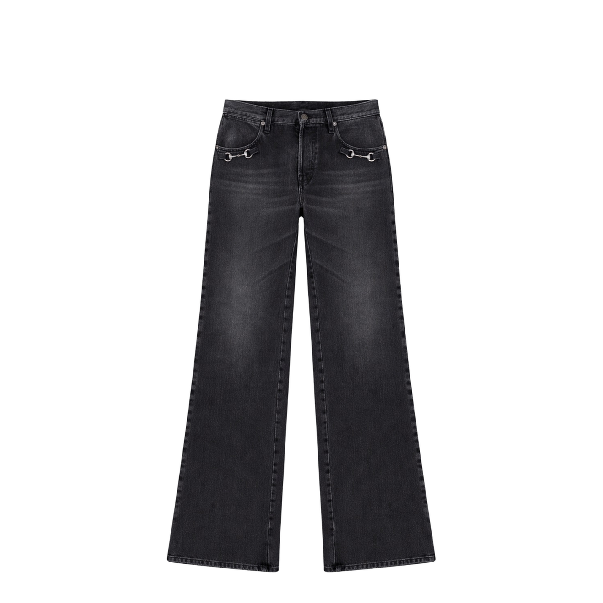 Gucci Denim Jeans with Horsebit Detail – MAYFEYR