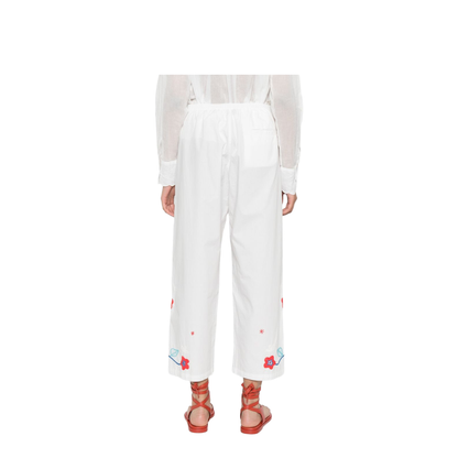 MAYFEYR - Forte Forte - Trousers White - 14848MYPANTSCRYSTAL
