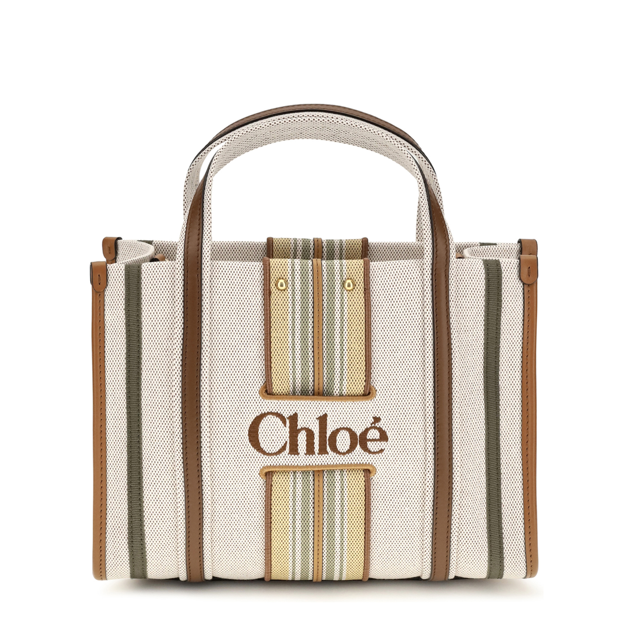MAYFEYR - Chloè - Small Woody Loop Canvas Tote Bag - CH26WS936T77