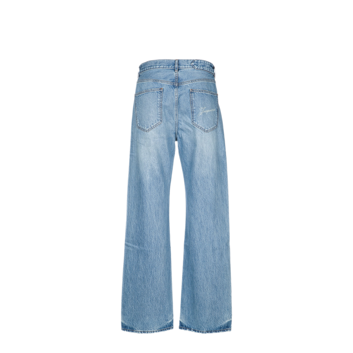 Straight de-Nîmes Denim Pants