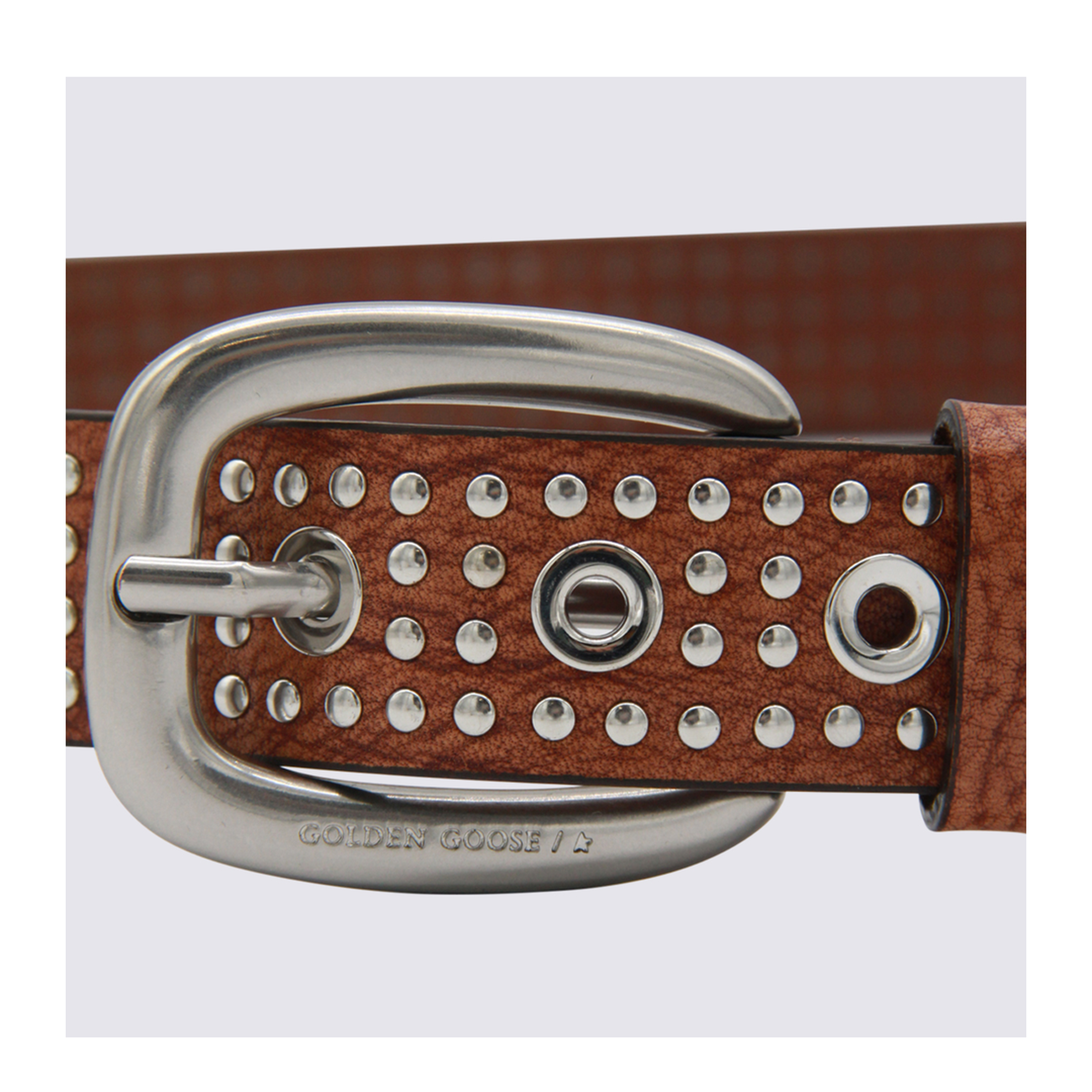 MAYFEYR - Golden Goose - Studded Leather Belt - GMA00775A00013055312