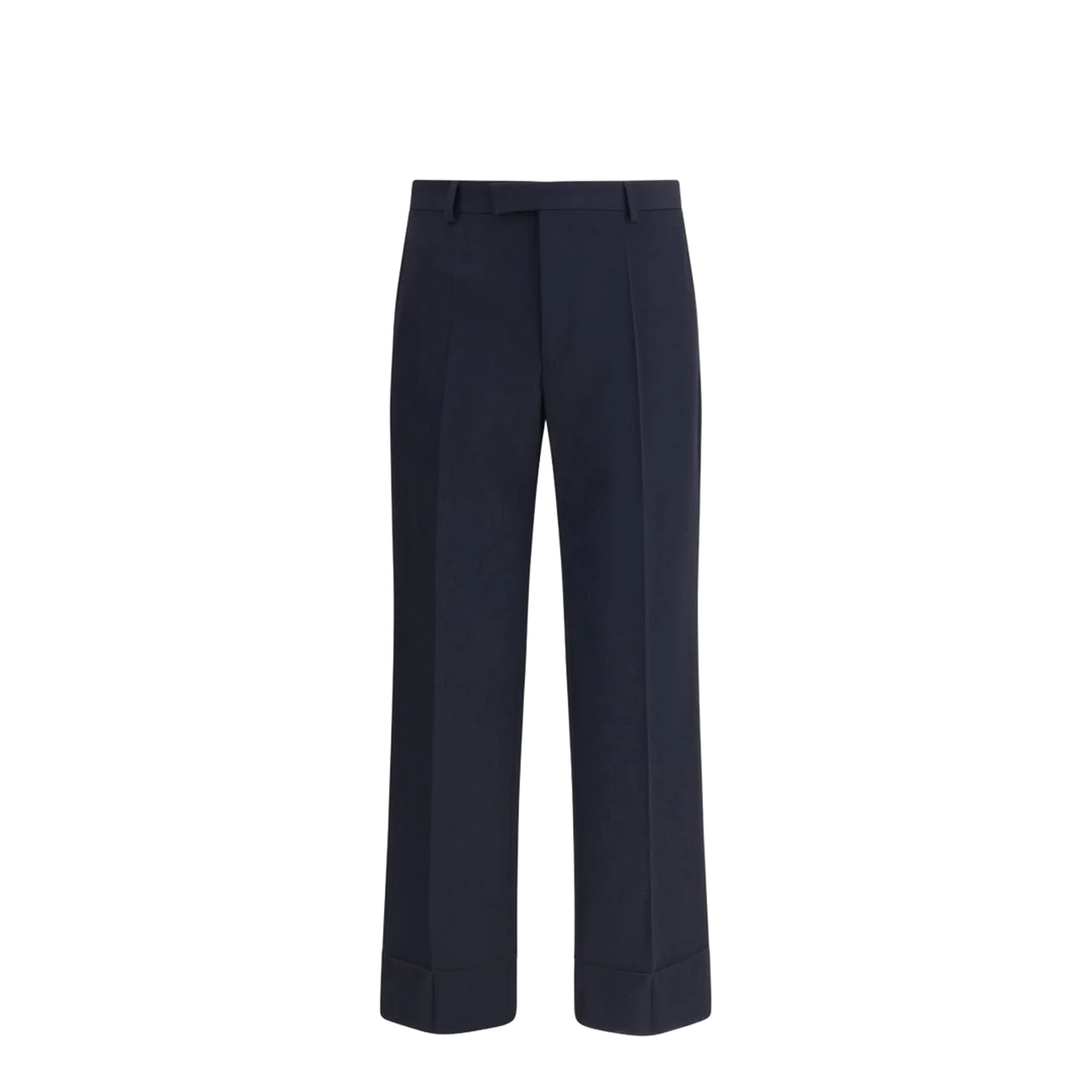Black Wool Trousers