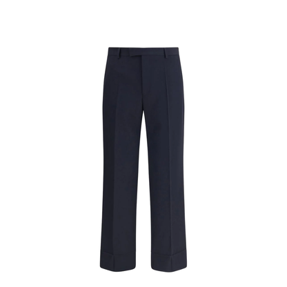 Black Wool Trousers