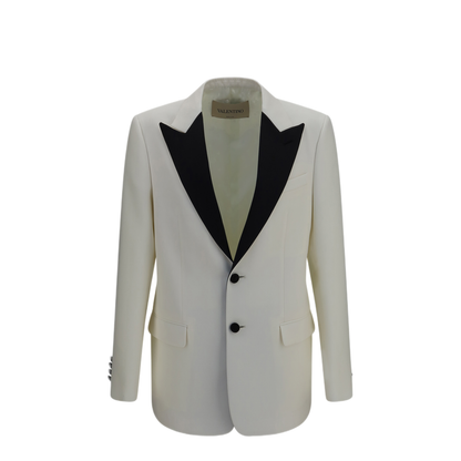 MAYFEYR - Valentino - Two Tone Wool Jacket - 9V3CEK42AK80AN
