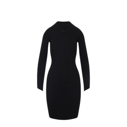 MAYFEYR - Courreges - Circle Rib Mini Dress - 325MRO690FI00019999