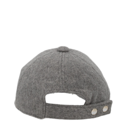 MAYFEYR - Max Mara - Cashmere Baseball Cap With Logo - 2624576031600889029