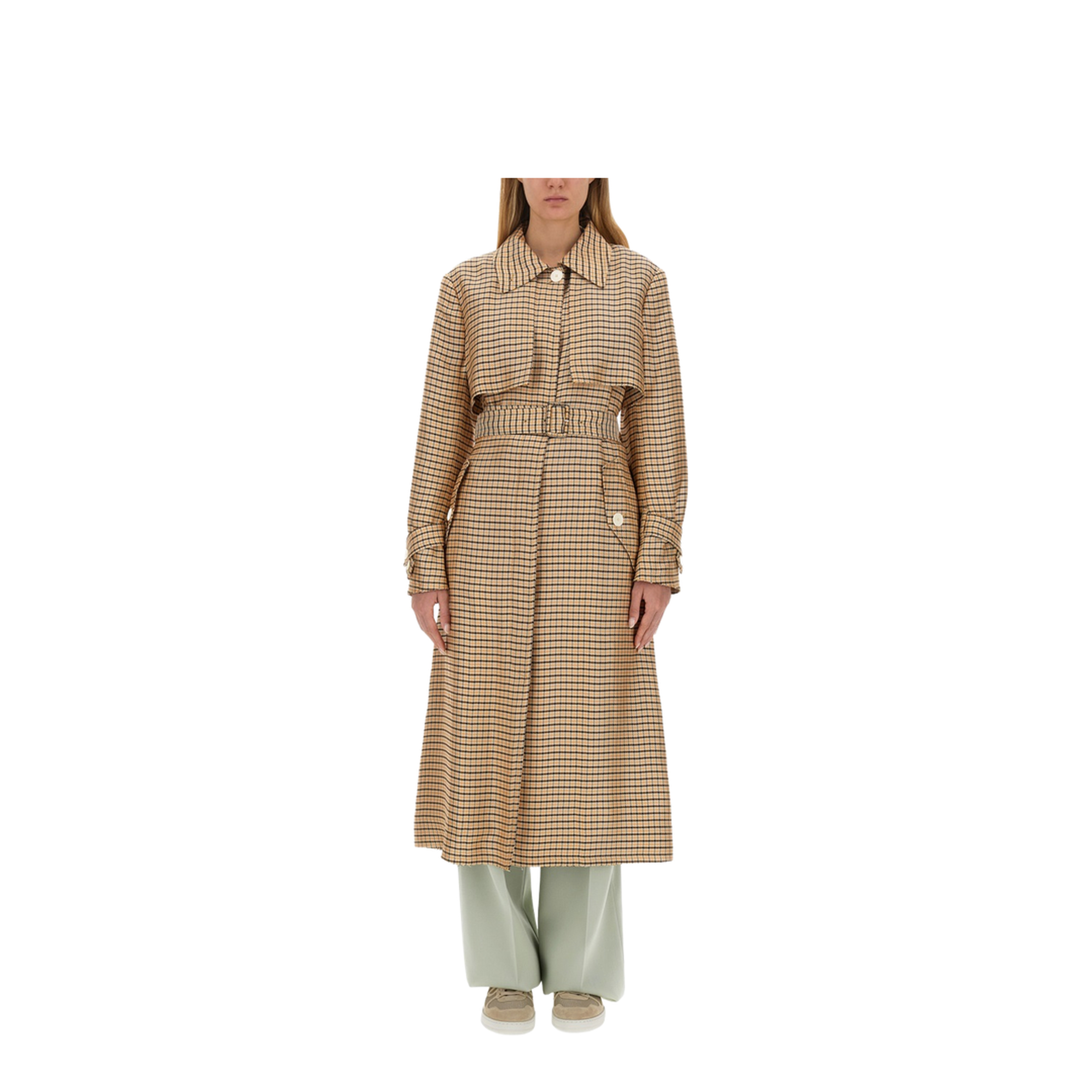 Belted Trench Coat