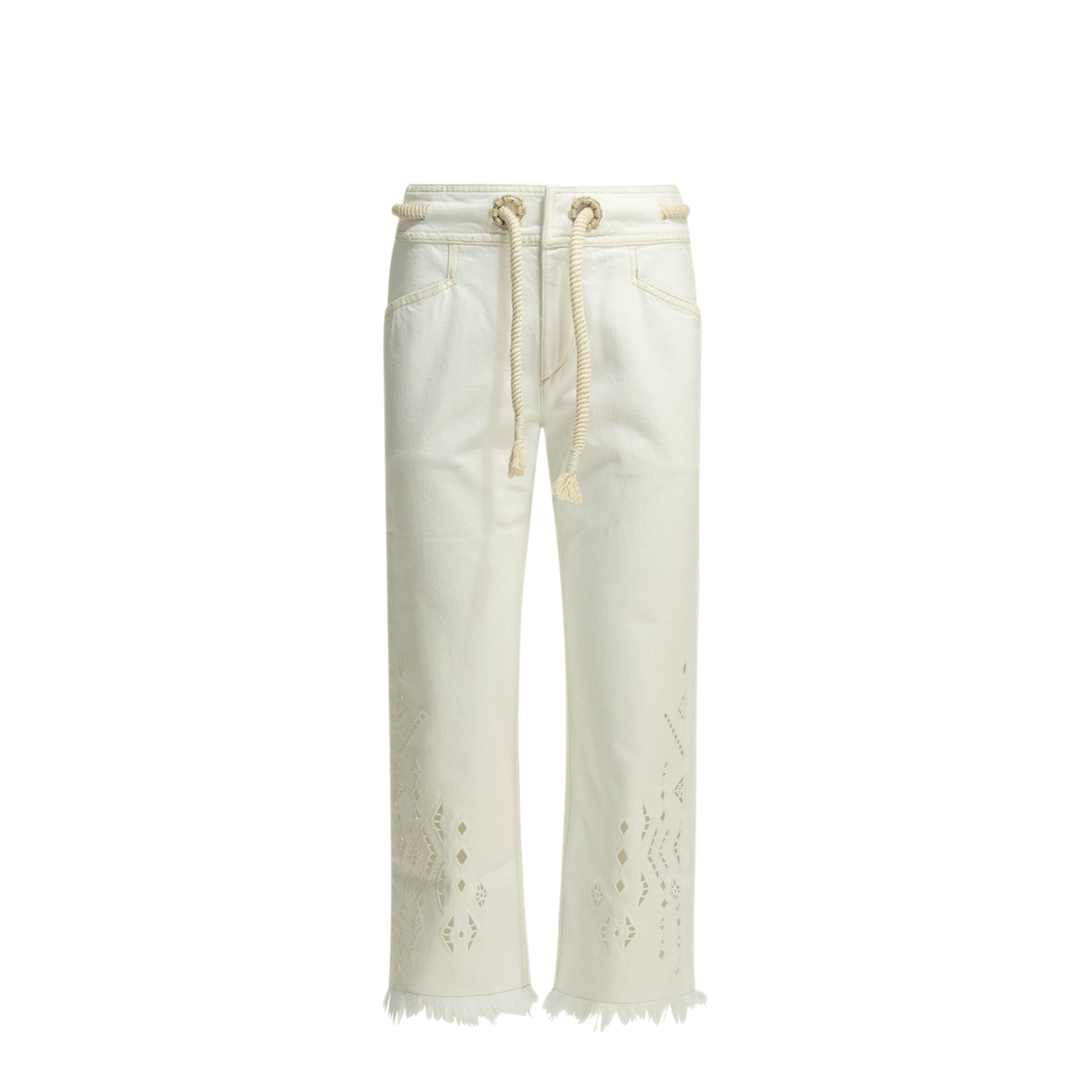 MAYFEYR - Isabel Marant - Alison Straight Leg Jeans - 26EPA0694FAD2H01I20WH