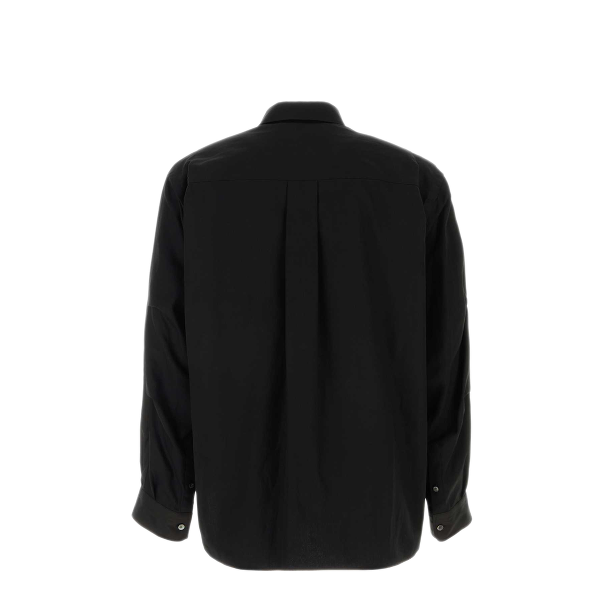 MAYFEYR - Sacai - Black Poplin Shirt - 2603935M001