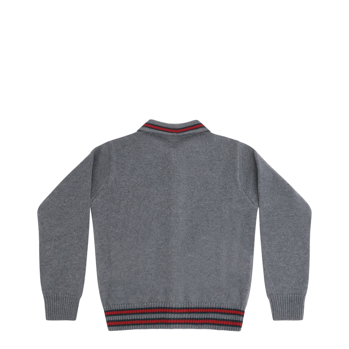 MAYFEYR - Gucci - Wool Polo Cardigan For Girl - 865583XKFJE1155