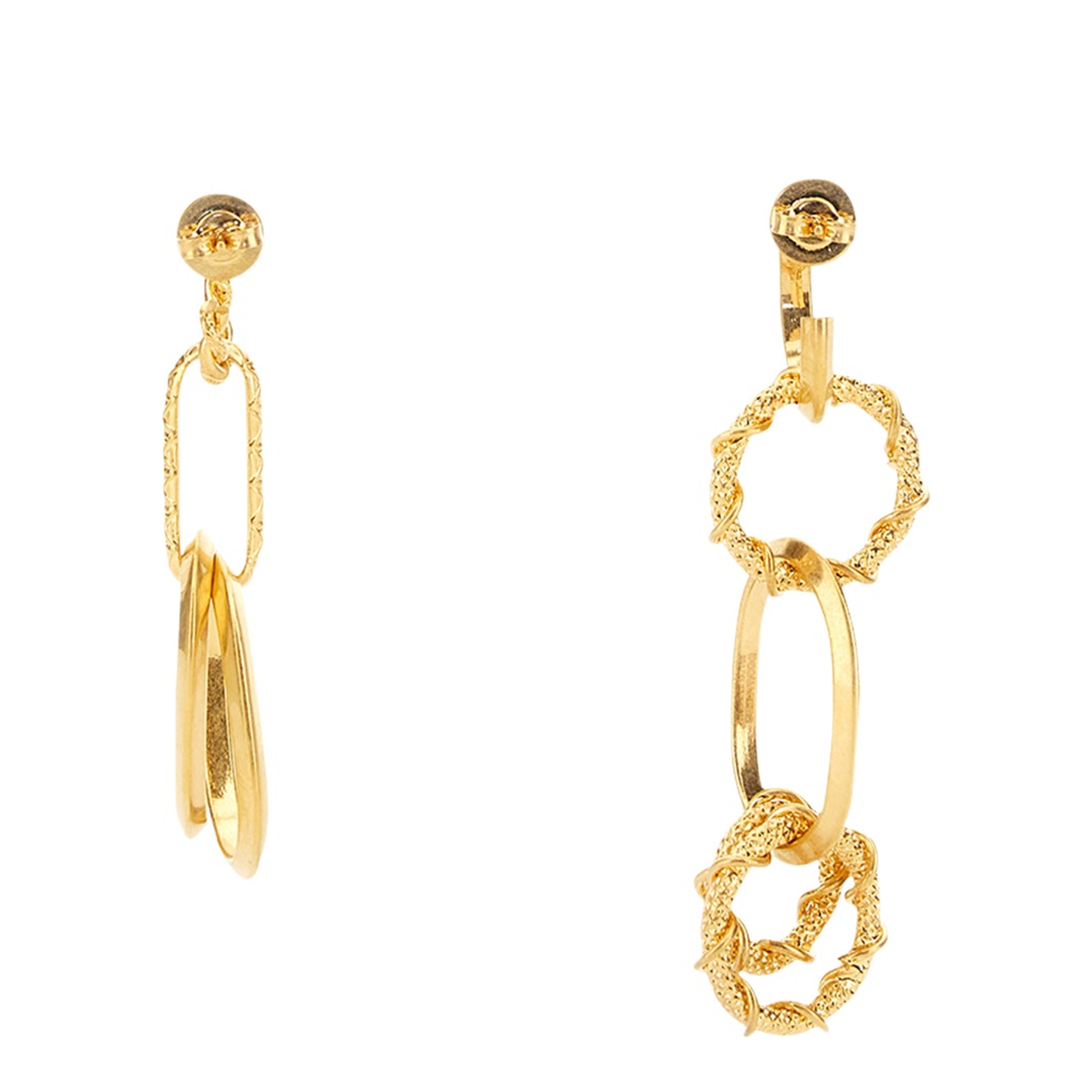 MAYFEYR - Dsquared2 - Earring With Chain Rings - ERW013437200001F215