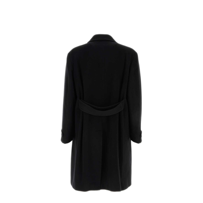 MAYFEYR - Prada - Black Wool Blend Coat - UC595MSOOO1742F0002
