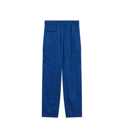 Electric Blue Cargo Trousers