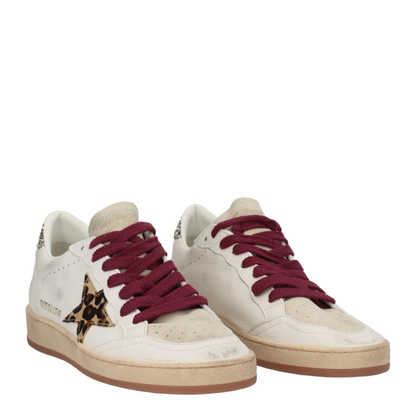 Ballstar Nappa Upper Toe and Spur Suede Tongue Horsy Star Glitter Heel