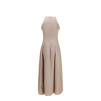MAYFEYR - Brunello Cucinelli - Sparkling Linen Twill Dress - MH526A5171
