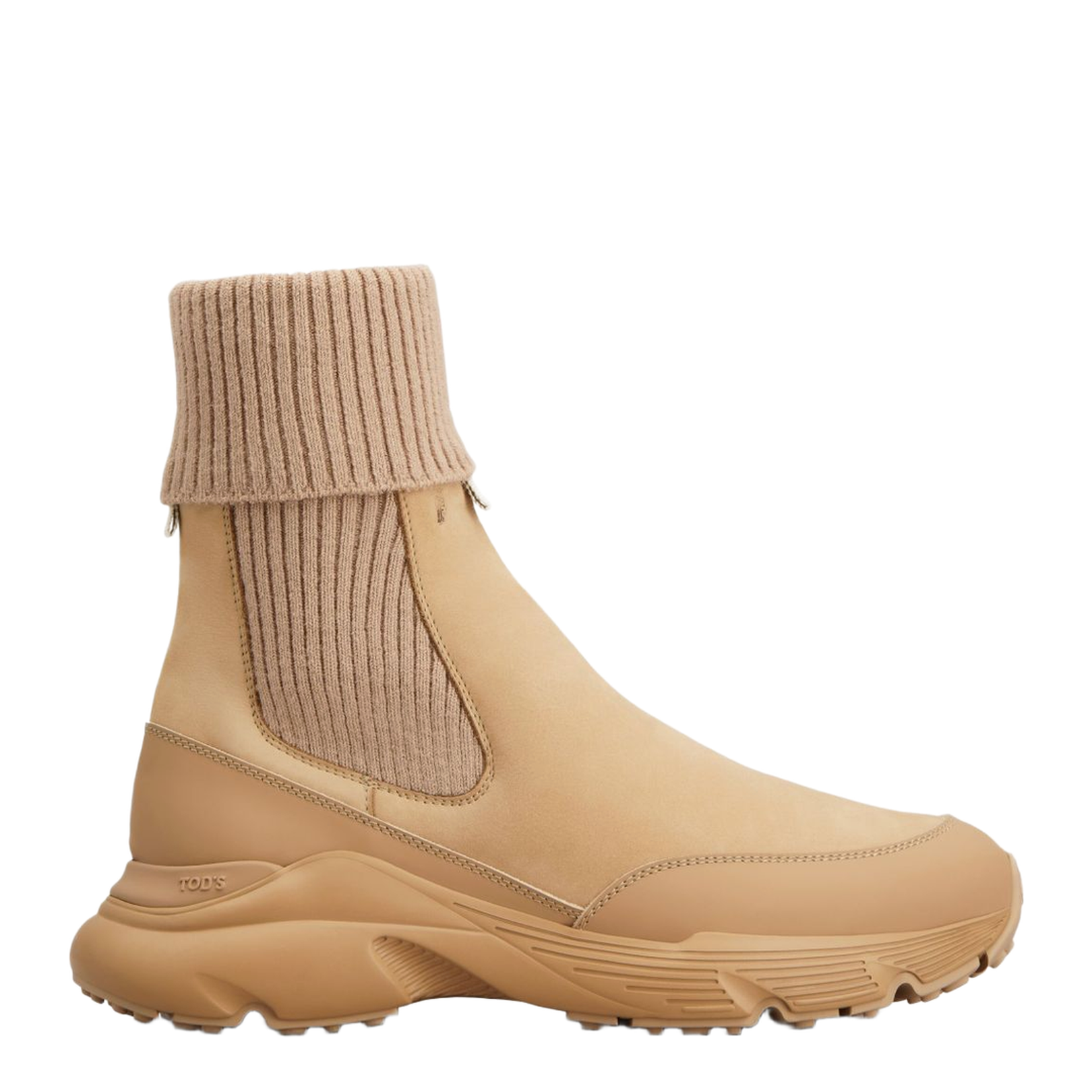 Beige Slip-On Style Shoes