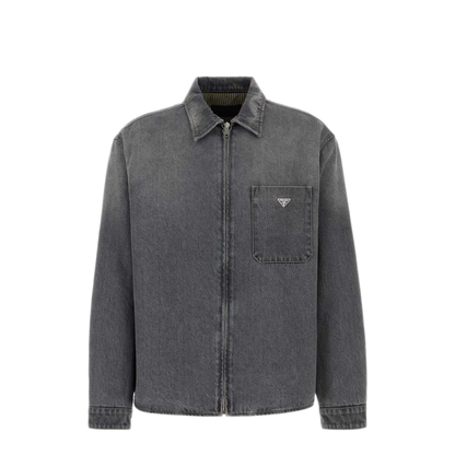 MAYFEYR - Prada - Black Denim Shirt - GEC125SOOO6288F0557