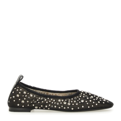 Crystal Ballet Flats