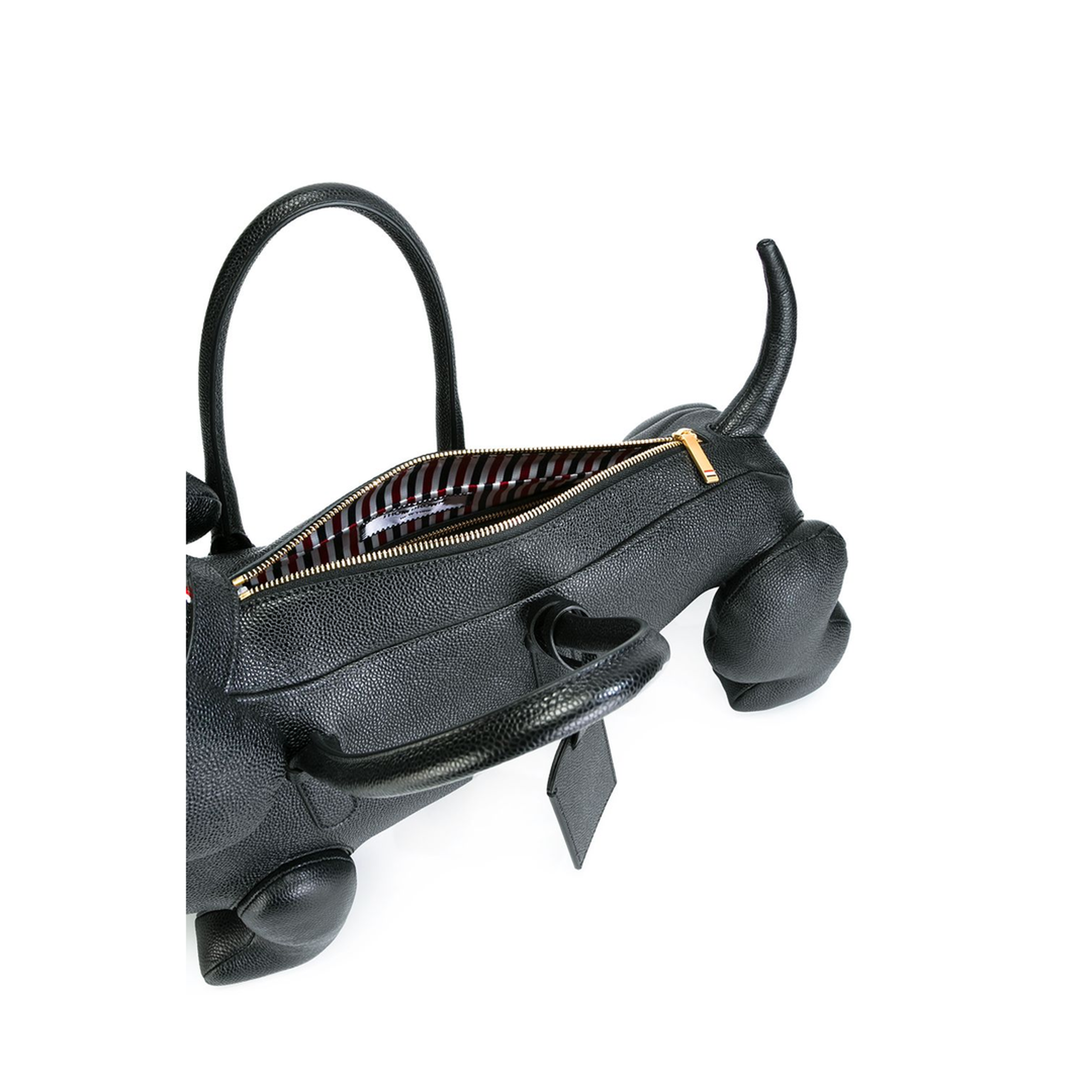 MAYFEYR - Thom Browne - Hector Bag In Pebble Grain Leather - MAG050A00198001