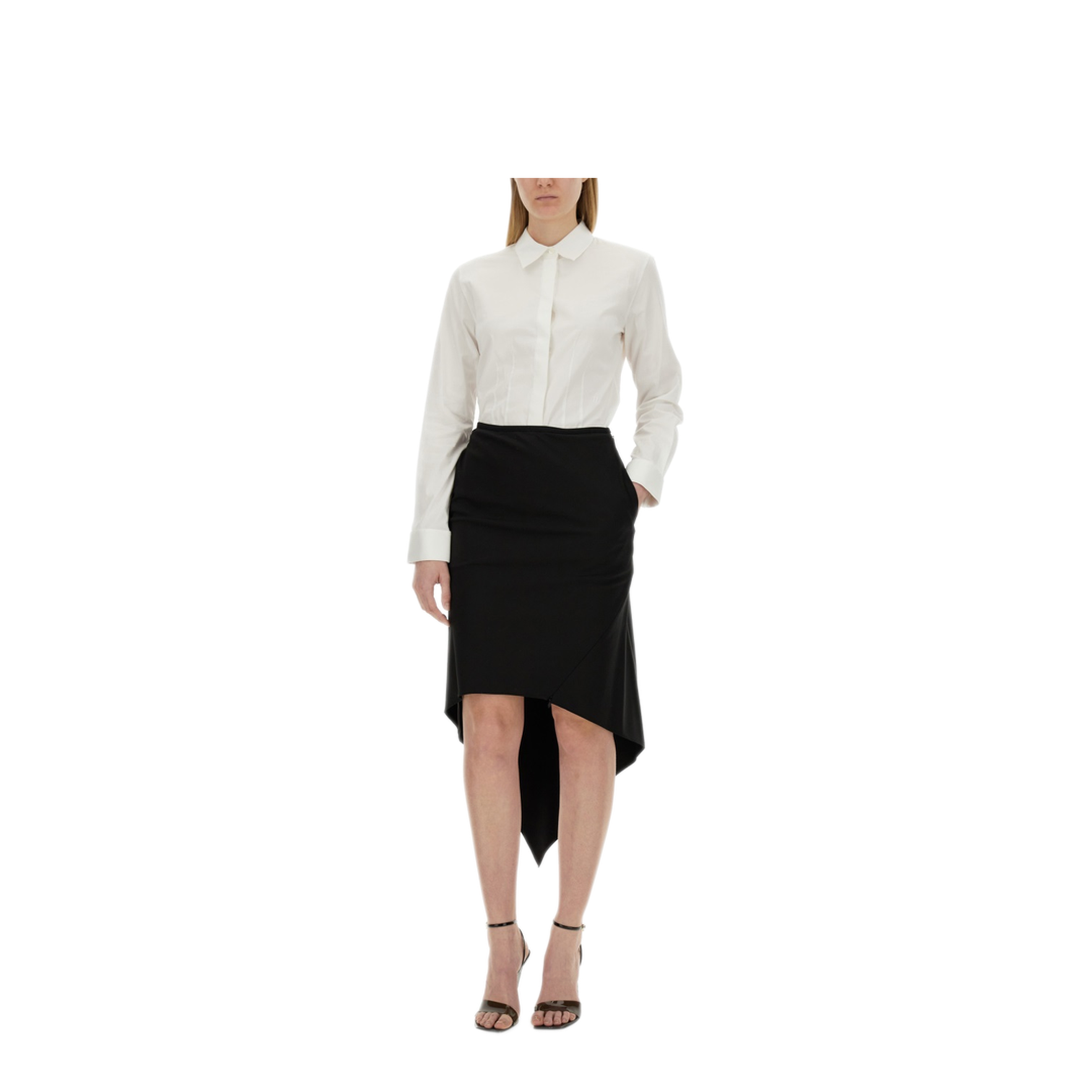 MAYFEYR - HELMUT LANG - Poplin Fitted Shirt - O01HW517C7J