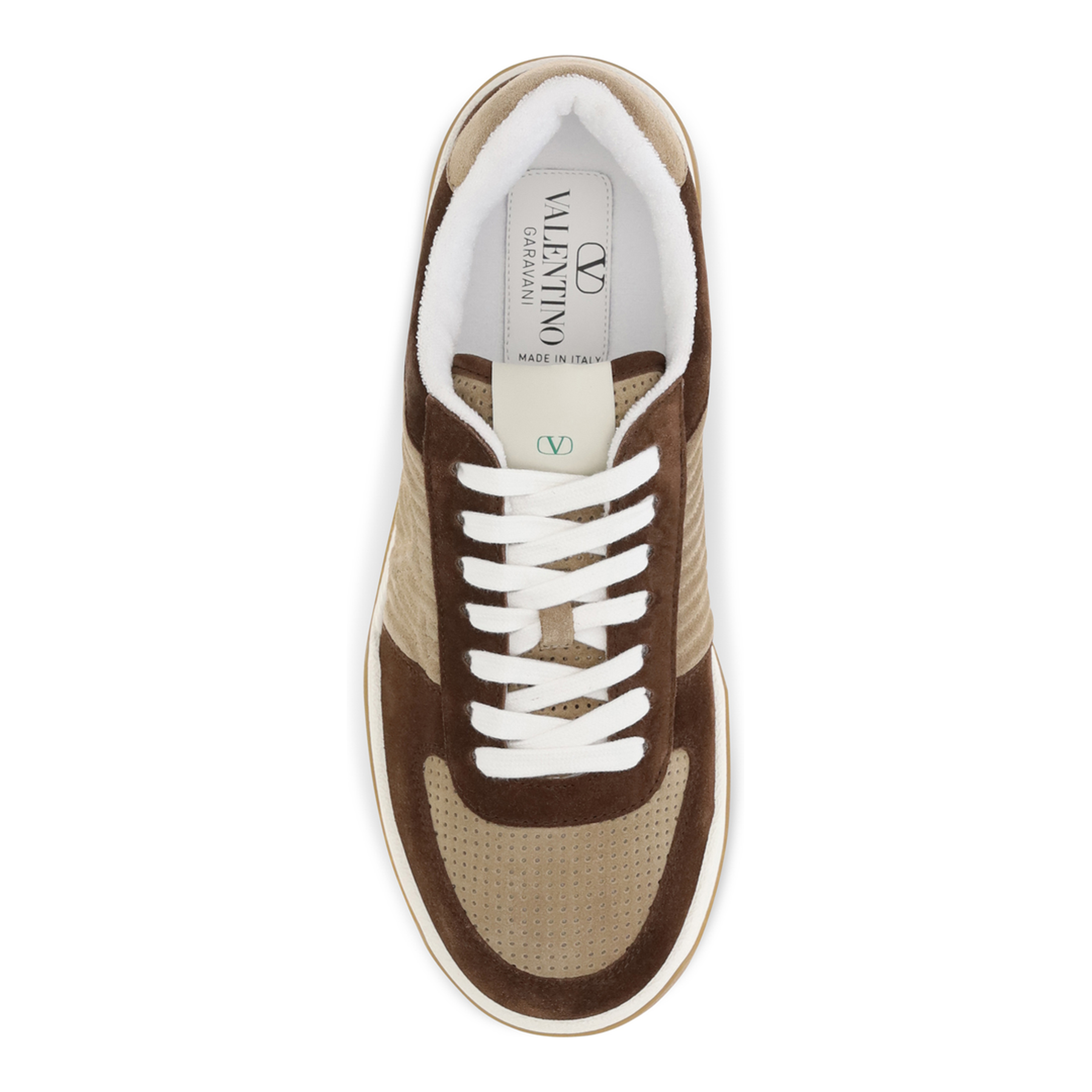 MAYFEYR - Valentino - Sparry Sneakers In Suede And Nappa - 9Y2S0M78LWN2AL