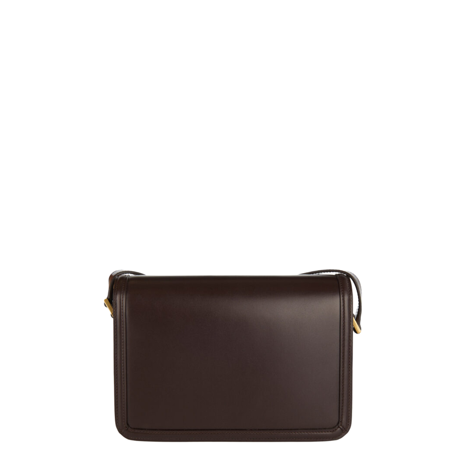 Chocolate Brown Messenger Bag