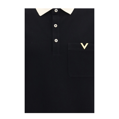 MAYFEYR - Valentino - Polo With Contrast Trims - 9V3MH01KBGT9RA