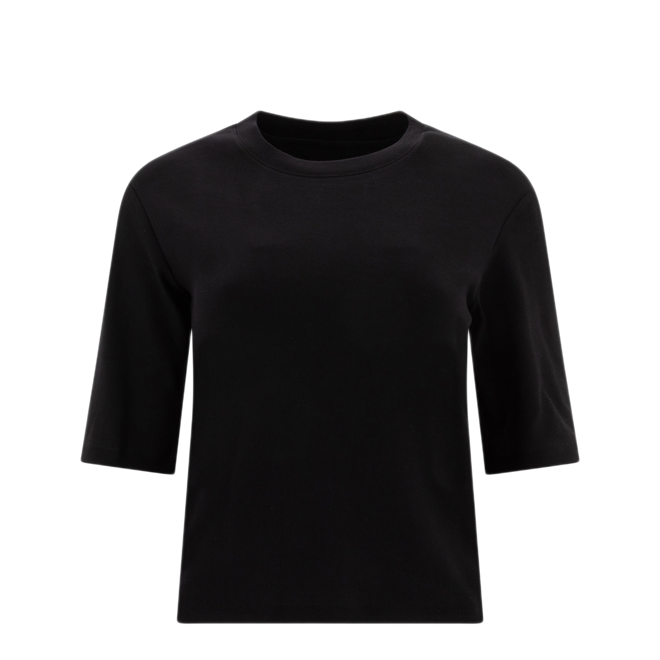 MAYFEYR - Sandbeige - Cotton Crewneck T Shirt - SBB2TS12ACBLACK