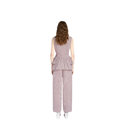 MAYFEYR - Dries Van Noten - Casey Ruffled Peplum Top - 0107073132703