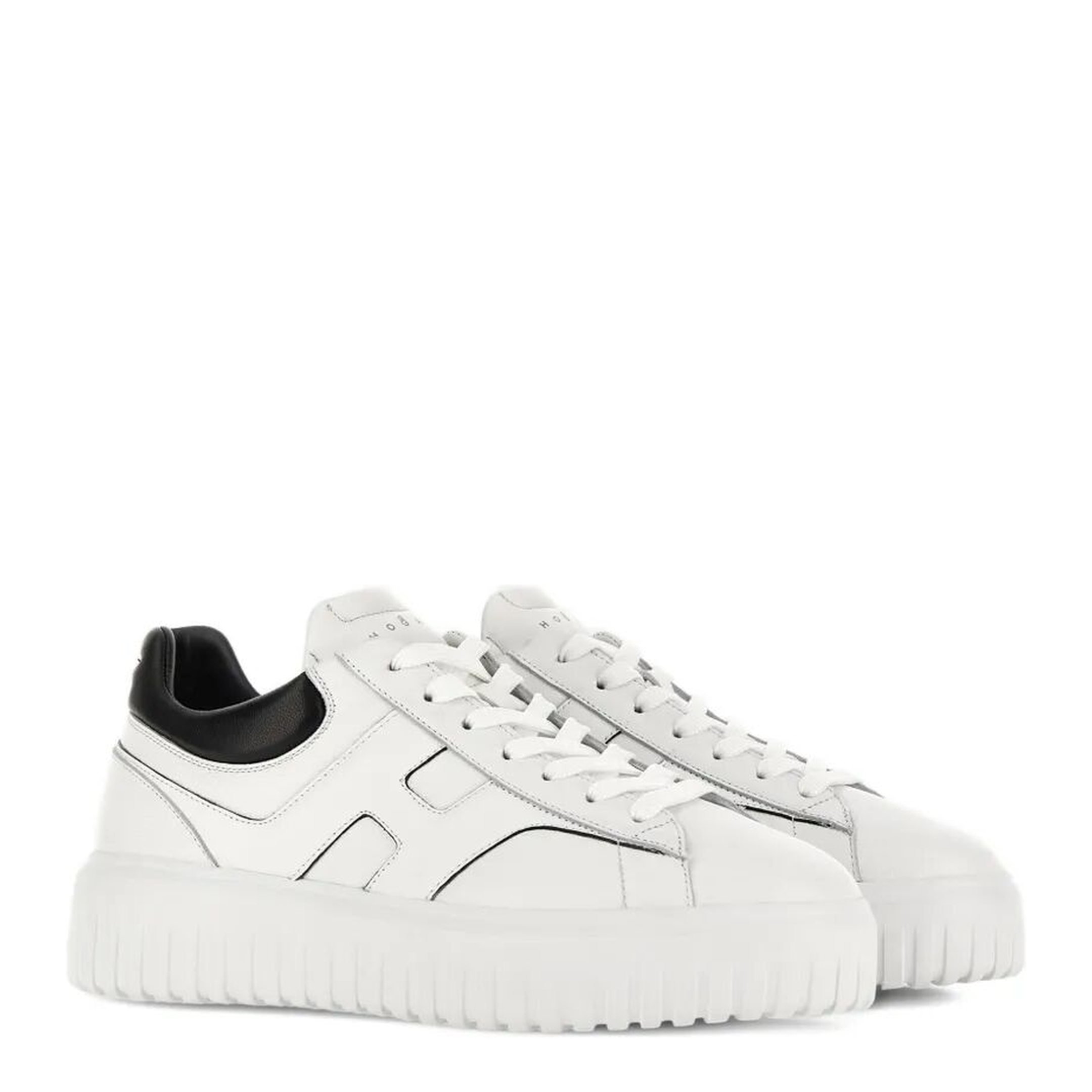 MAYFEYR - Hogan - H-Stripes Leather Sneakers - HXM6450FE93UY8