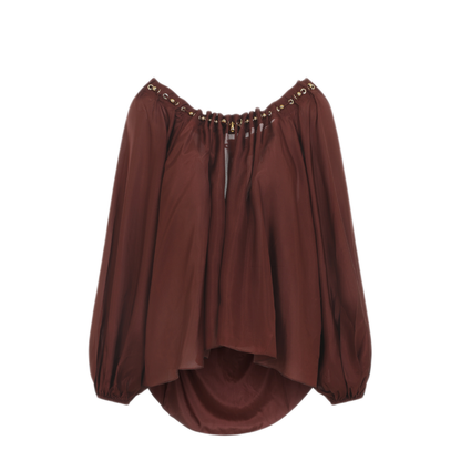 MAYFEYR - Zimmermann - Aster Blouse - 8428TSS261MERLOT
