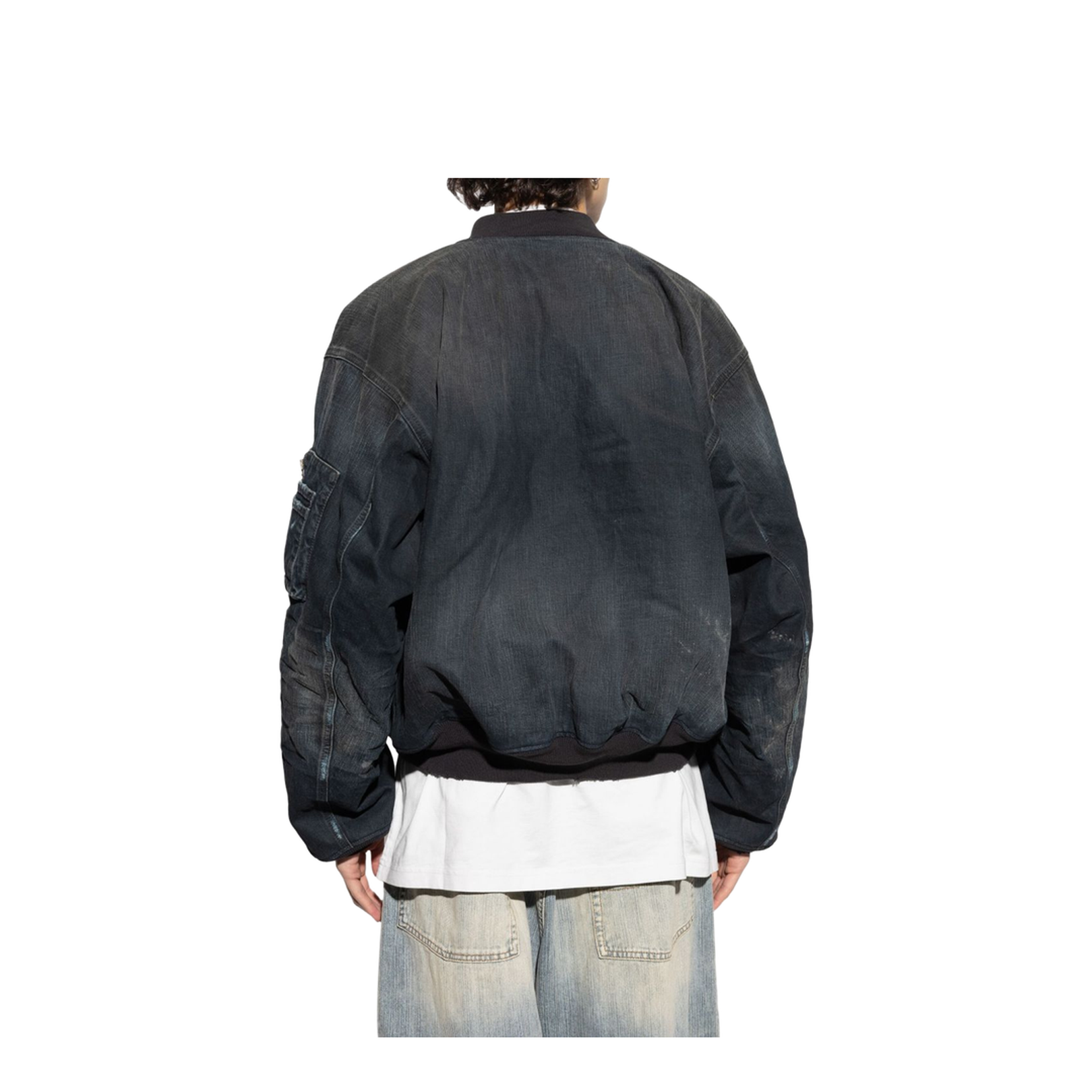 Bomber Jacket in Blue