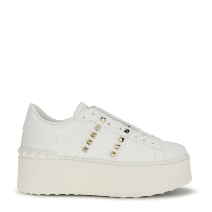 MAYFEYR - Valentino - Rockstud Untitled Flatform Sneakers - 8W2S0GG8BHS