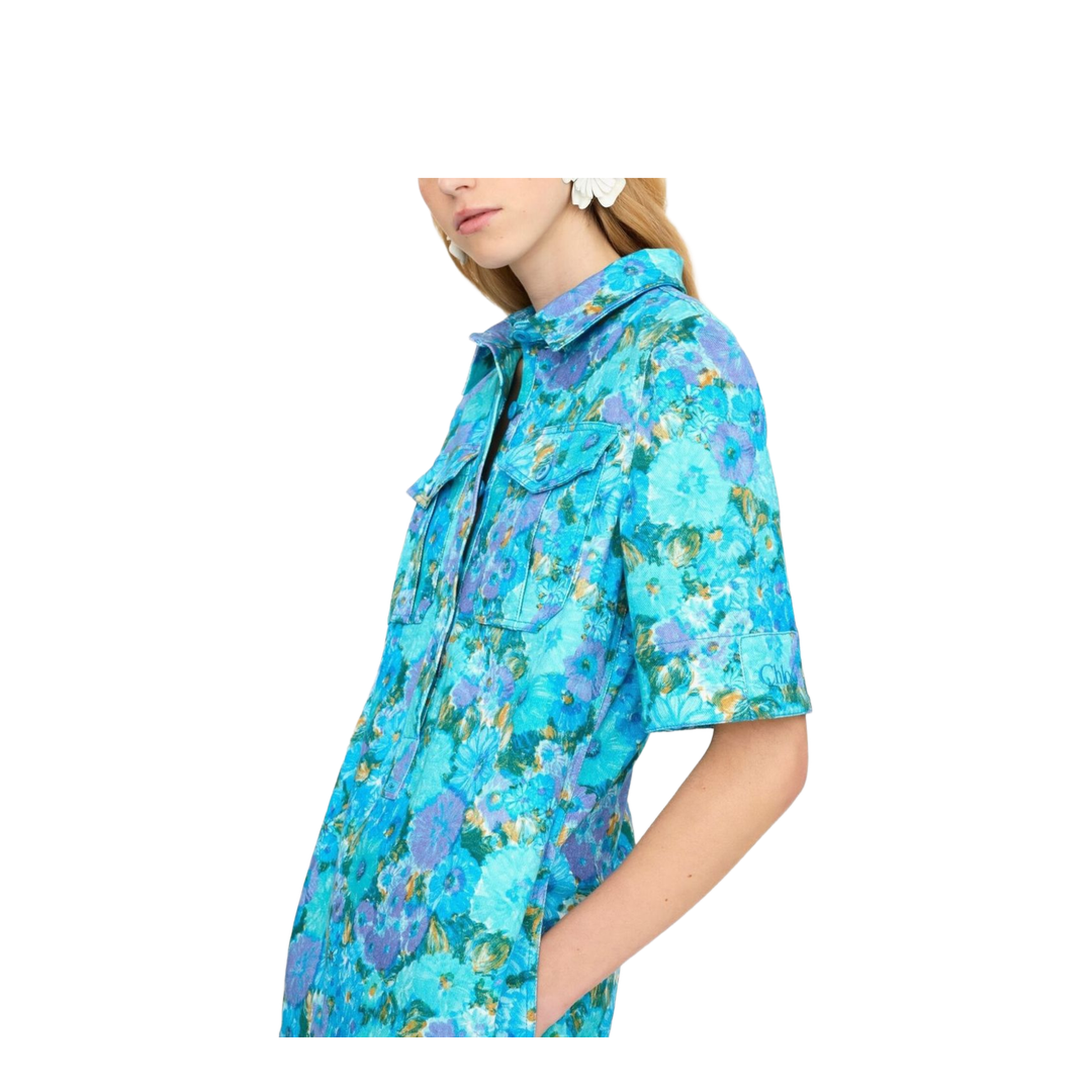 MAYFEYR - Chloè - Light Blue Dresses - CH26URO693074ZA