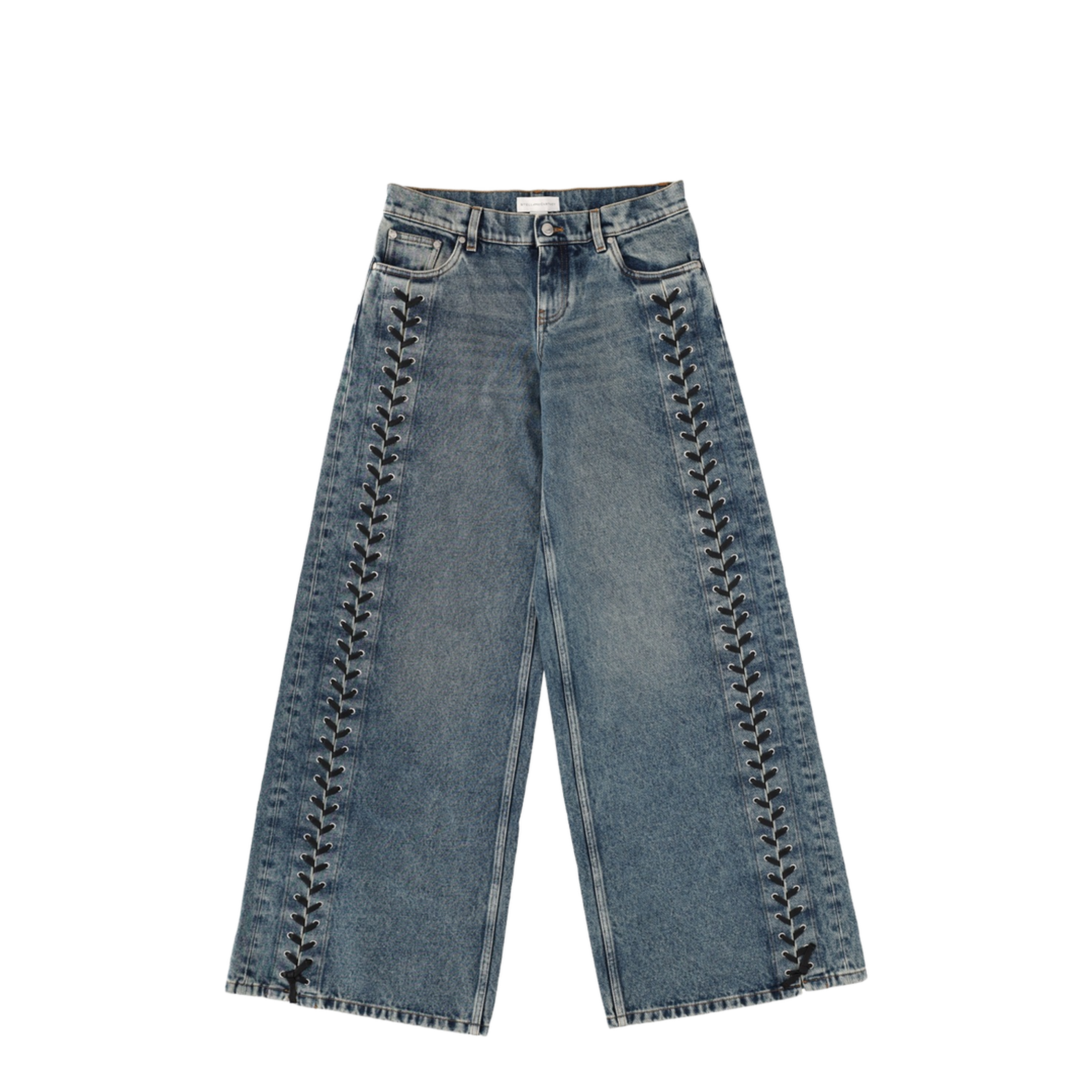 JEANS WITH LACES