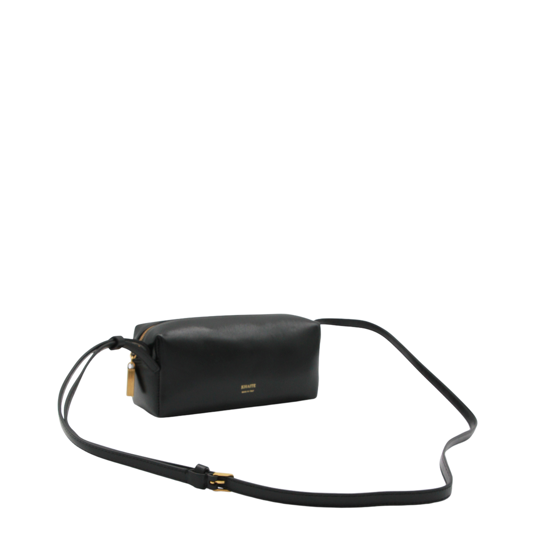 Kye Mini Calf Leather Crossbody - Black