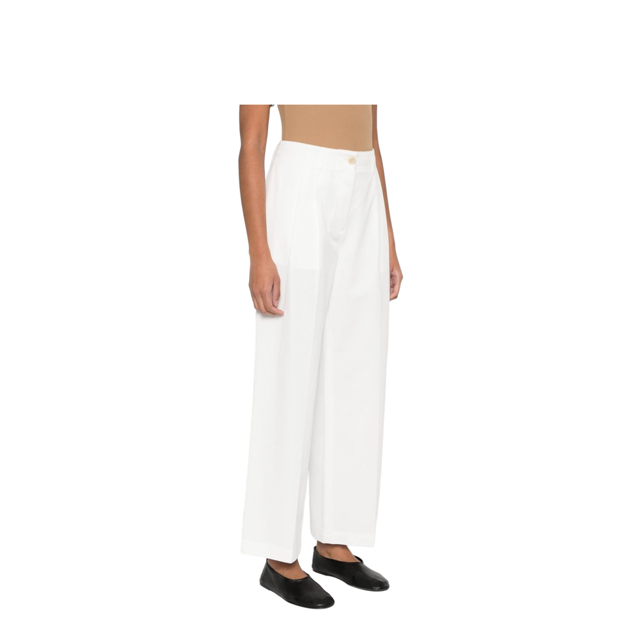 MAYFEYR - Toteme - Trousers White - 242WRB1641FB0103047