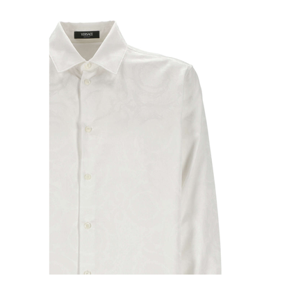 Shirt with floral motif