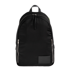 Urban Medium Coated Nylon Backpack - Black