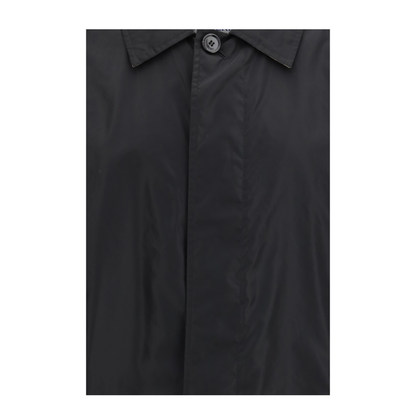 Ridgewood Black Nylon Car Coat