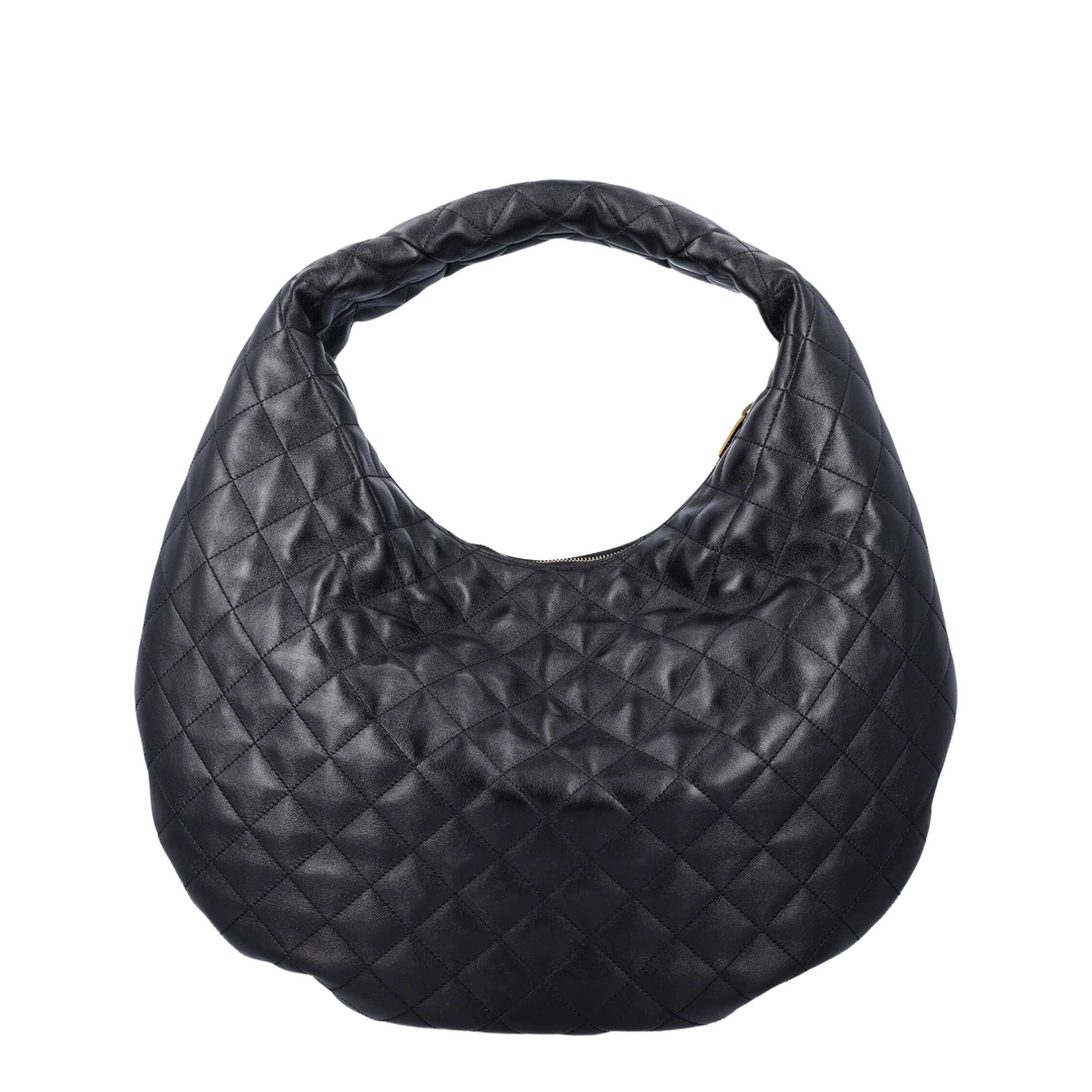 ICARE Hobo in Quilted Nappa in Black